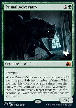 Primal Adversary (V.2)