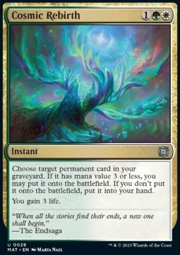 Cosmic Rebirth