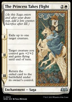 The Princess Takes Flight