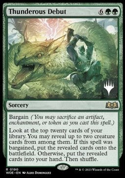 Thunderous Debut (V.2)