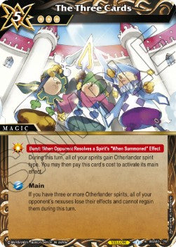 The Three Cards (V.1 - Rare)