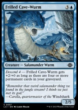 Frilled Cave-Wurm