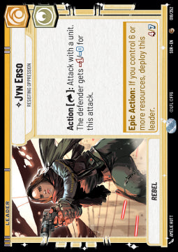 Jyn Erso, Resisting Oppression