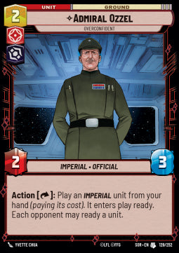 Admiral Ozzel, Overconfident