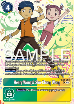Henry Wong & Shu-Chong Wong (EX4-063)