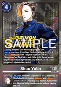 Shuu Yulin (BT15-087)