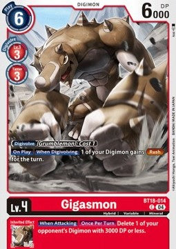 Gigasmon (BT18-014)