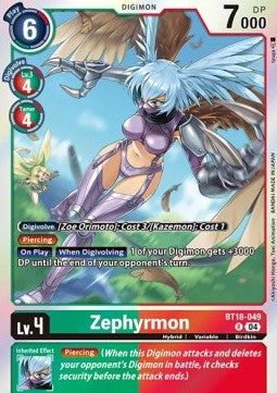 Zephyrmon (BT18-049) (V.1)