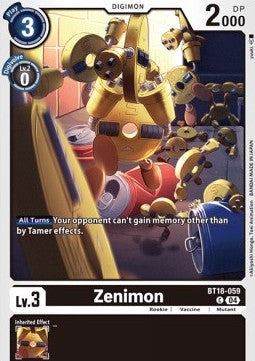 Zenimon (BT18-059)