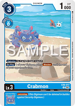 Crabmon (EX8-017) (V.1)