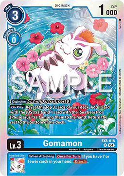 Gomamon (EX8-018)