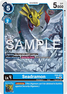 Seadramon (EX8-021) (V.1)