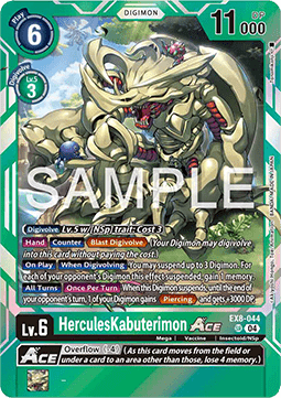 HerculesKabuterimon Ace (EX8-044) (V.1)