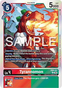 Tyrannomon (EX8-011)