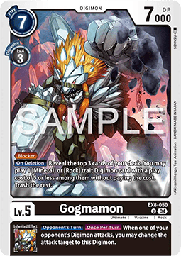 Gogmamon (EX8-050) (V.1)