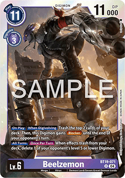 Beelzemon (BT19-071)