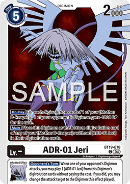 ADR-01 Jeri (BT19-078)