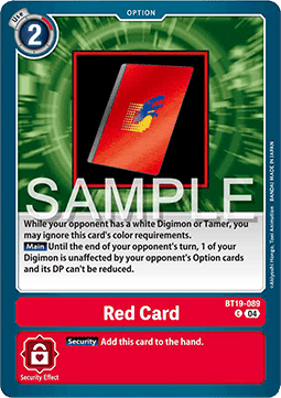 Red Card (BT19-089)