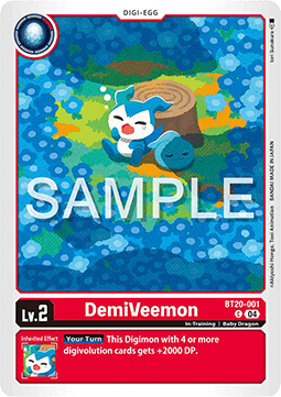 DemiVeemon (BT20-001)