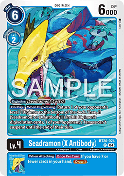 Seadramon (X Antibody) (BT20-024)