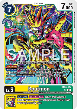Boutmon (BT20-034)
