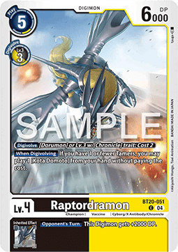 Raptordramon (BT20-051)