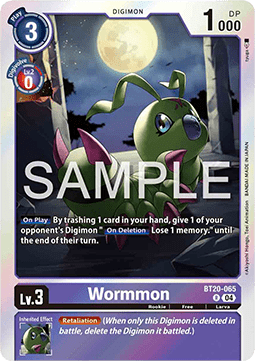 Wormmon (BT20-065)