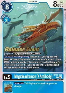 MegaSeadramon (X Antibody) (BT20-026)