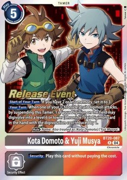 Kota Domoto & Yuji Musya (BT20-087)