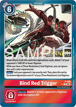 Bind Red Trigger (P-180)