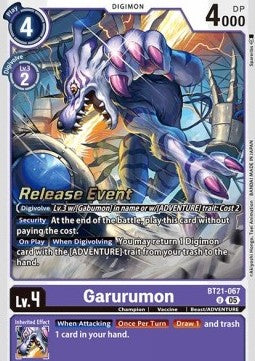 Garurumon (BT21-067)