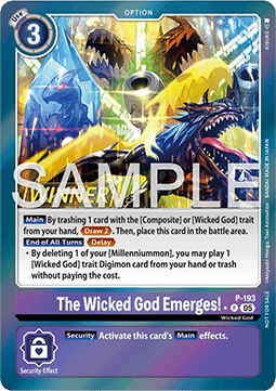 The Wicked God Emerges! (P-193)