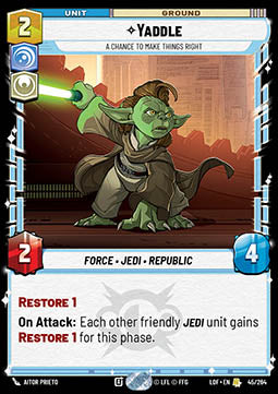 Yaddle, A Chance To Make Things Right (V.1)