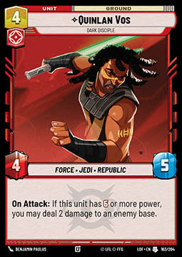 Quinlan Vos, Dark Disciple (V.1)