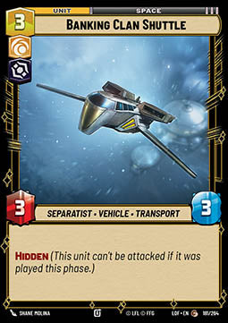 Banking Clan Shuttle (V.1)