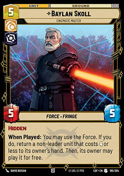 Baylan Skoll, Enigmatic Master (V.1)