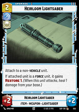 Heirloom Lightsaber (V.2)