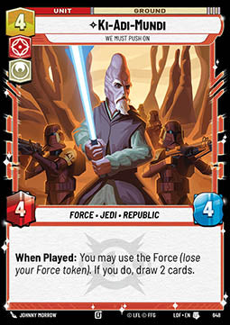 Ki-Adi-Mundi, We Must Push On (V.2)