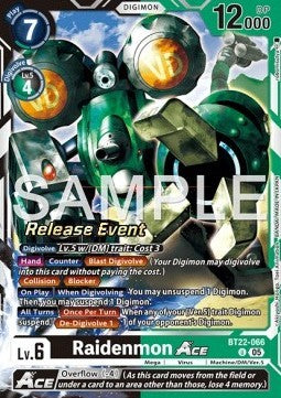 Raidenmon Ace (BT22-066)