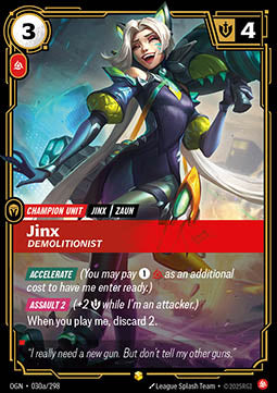 Jinx, Demolitionist (V.2 - Showcase)
