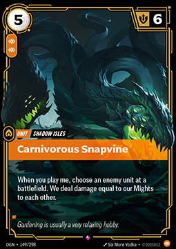 Carnivorous Snapvine