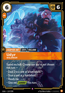 Udyr, Wildman