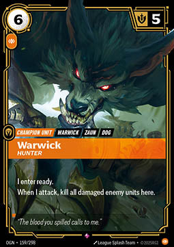 Warwick, Hunter