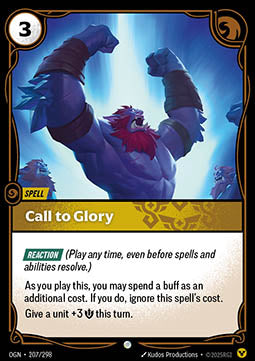 Call to Glory