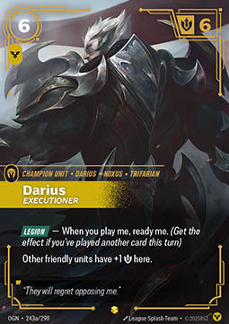 Darius, Executioner (V.2 - Showcase)