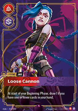 Jinx, Loose Cannon (V.1 - Rare)