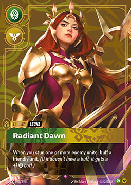Leona, Radiant Dawn (V.1 - Rare)