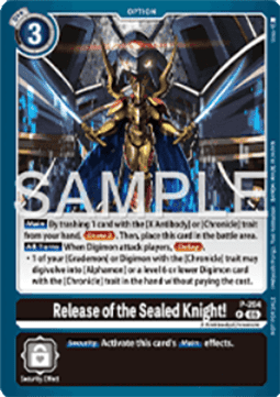 Release of the Sealed Knight! (P-204)