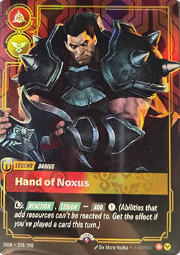 Darius, Hand of Noxus