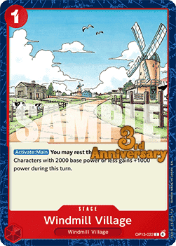 Windmill Village (OP13-022)